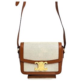 Céline Triomphe Canvas Crossbody Bag