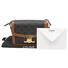 Céline Borsa a tracolla in tela Tin Triope Tan