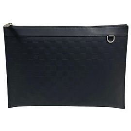 Louis Vuitton Pochette Discovery Clutch Bag Damier Infini