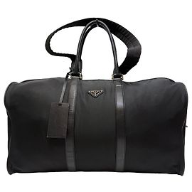 Prada Bolso Boston de Nailon Bolso de Viaje