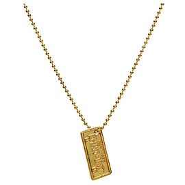 Colar Dior 1947 Plate Gold