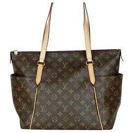 Louis Vuitton mala de ombro Monogram Totally