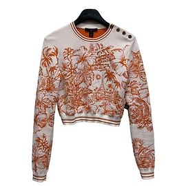 Louis Vuitton Crop Knit Tropical Floral