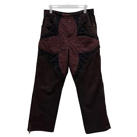 Louis Vuitton Pantaloni con motivo Monogram Flower