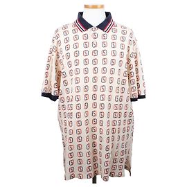 Gucci Polo in cotone con stampa Horsebit XL