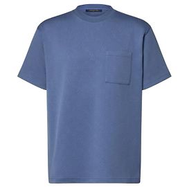 Louis Vuitton Monogramm-Piqué T-Shirt für Herren, Rundhals, Kurzarm