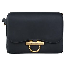 Salvatore Ferragamo Borsa a tracolla Joan con chiusura Gancini dorata