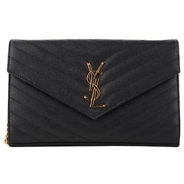 Autre Marque Bolsa Tiracolo Grand Poudre Envelope Cassandra Matelassé com corrente