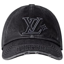 Louis Vuitton Denim Washed Cap Blue
