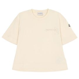Moncler T-shirt a maniche corte in jersey di cotone