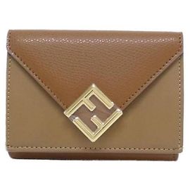 Fendi FF Diamond Micro Trifold