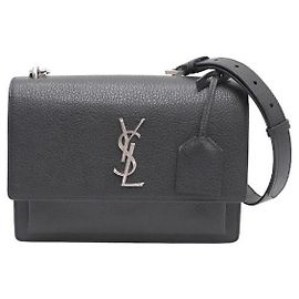 Autre Marque Borsa a tracolla e a spalla Sunset Silver Leather Satchel Medium