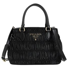 Prada Borsa a spalla Tote in Napa Gauffre