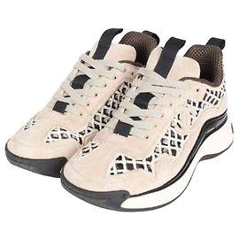 Chanel Sneakers in camoscio in fibre miste