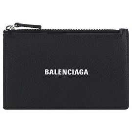 Balenciaga Portafoglio Bos Taurus in pelle di vitello nera