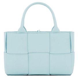 Bottega Veneta Borsa tote in pelle di agnello blu