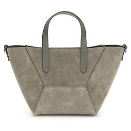 Brunello Cucinelli Bos Taurus Schultertasche aus beigem Kalbleder