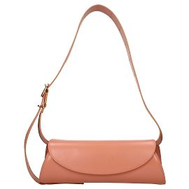 Jil Sander Borsa crossbody in pelle rosa