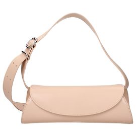 Jil Sander Borsa crossbody in pelle rosa