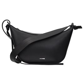 Jil Sander Borsa a tracolla in pelle nera