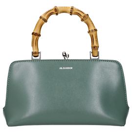 Jil Sander Bolsa de mão em couro verde