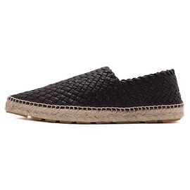 Bottega Veneta Sneakers Espadrilles da Uomo Fondente Intrecciato