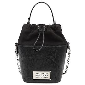 Maison Martin Margiela Picca borsa secchiello in pelle nera