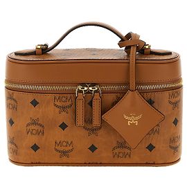 MCM Sac crossbody en polyéthylène marron