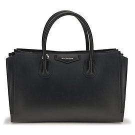 Givenchy Borsa Bos Taurus in pelle di vitello nera