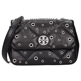Tory Burch Bolsa crossbody em couro preto
