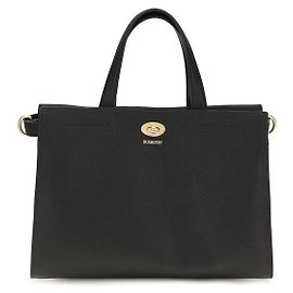 Borsa tote Burberry Cotswolds Check nera