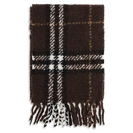 Burberry Sciarpa in alpaca Vicugna Pacos marrone