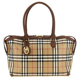 Burberry Borsa tote in cotone beige