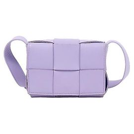 Bottega Veneta Mini Cassette Crossbody Bag Lila