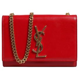 Autre Marque Kate Red Leather Crossbody Bag