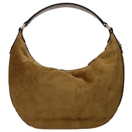 Jimmy Choo Borsa a tracolla in pelle marrone