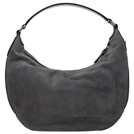 Jimmy Choo Borsa a tracolla in pelle grigia