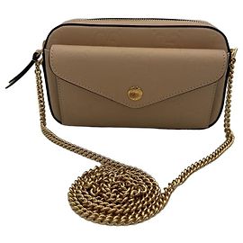 GUCCI GG Jumbo Beige Schultertasche mit Fronttasche