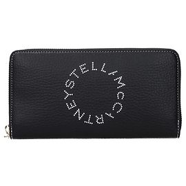 Stella Mc Cartney Portafoglio Stella McCartney in eco pelle nera