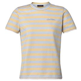 Louis Vuitton Camiseta de punto a rayas para mujer
Camiseta de cuello redondo y manga corta