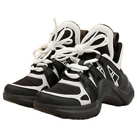 Louis Vuitton Archlight Sneaker aus schwarzem Kalbsleder