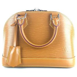 Louis Vuitton Alma BB Crossbody-Tasche mit Jacquard-Gurt