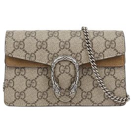 Gucci Borsa a catena Super Mini Dionysus GG Supreme Sand