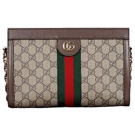 Gucci Borsa a tracolla Ophidia GG Small Brown