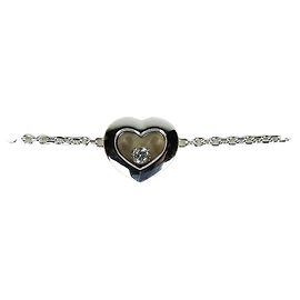 Chopard Bracciale Happy Diamond Heart in oro bianco