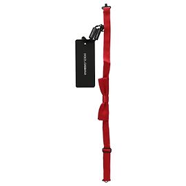 Dolce & Gabbana Papillon Slim regolabile in seta rossa %