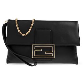 Fendi Bolsa Mamma Baguet em couro Nappa