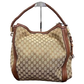 Gucci Borsa a spalla in jacquard GG