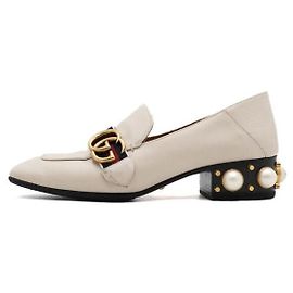 Gucci Mocassins com pérolas para mulher