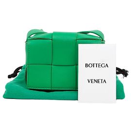 Bottega Veneta Candy Cassette Mini Crossbody Green